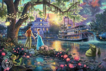 La princesa y el sapo TK Disney Pinturas al óleo